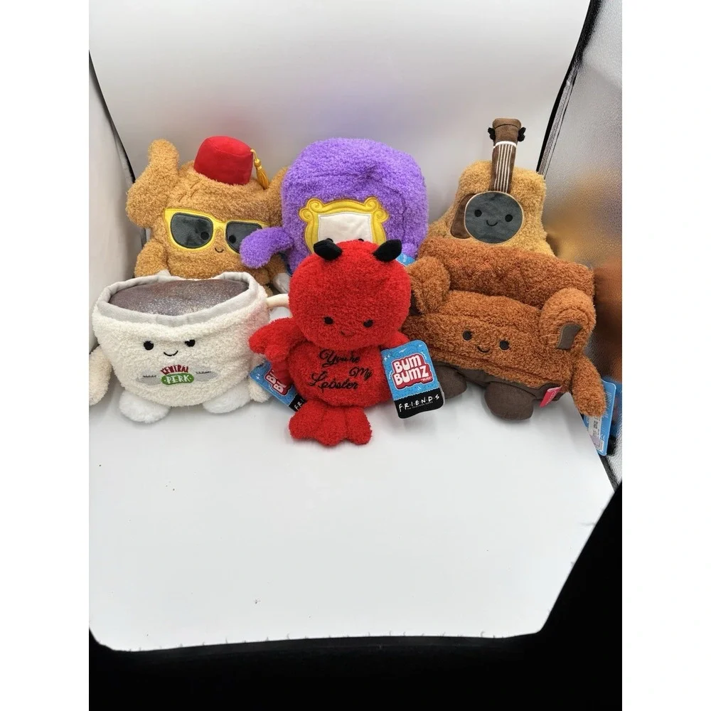 BumBumz Friends LOT 6 Peep Hole Picture Frame Lobster  Guitar 7.5